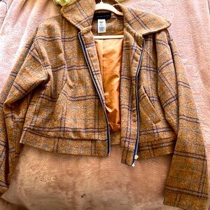 Plaid jacket perfect for fall!!
